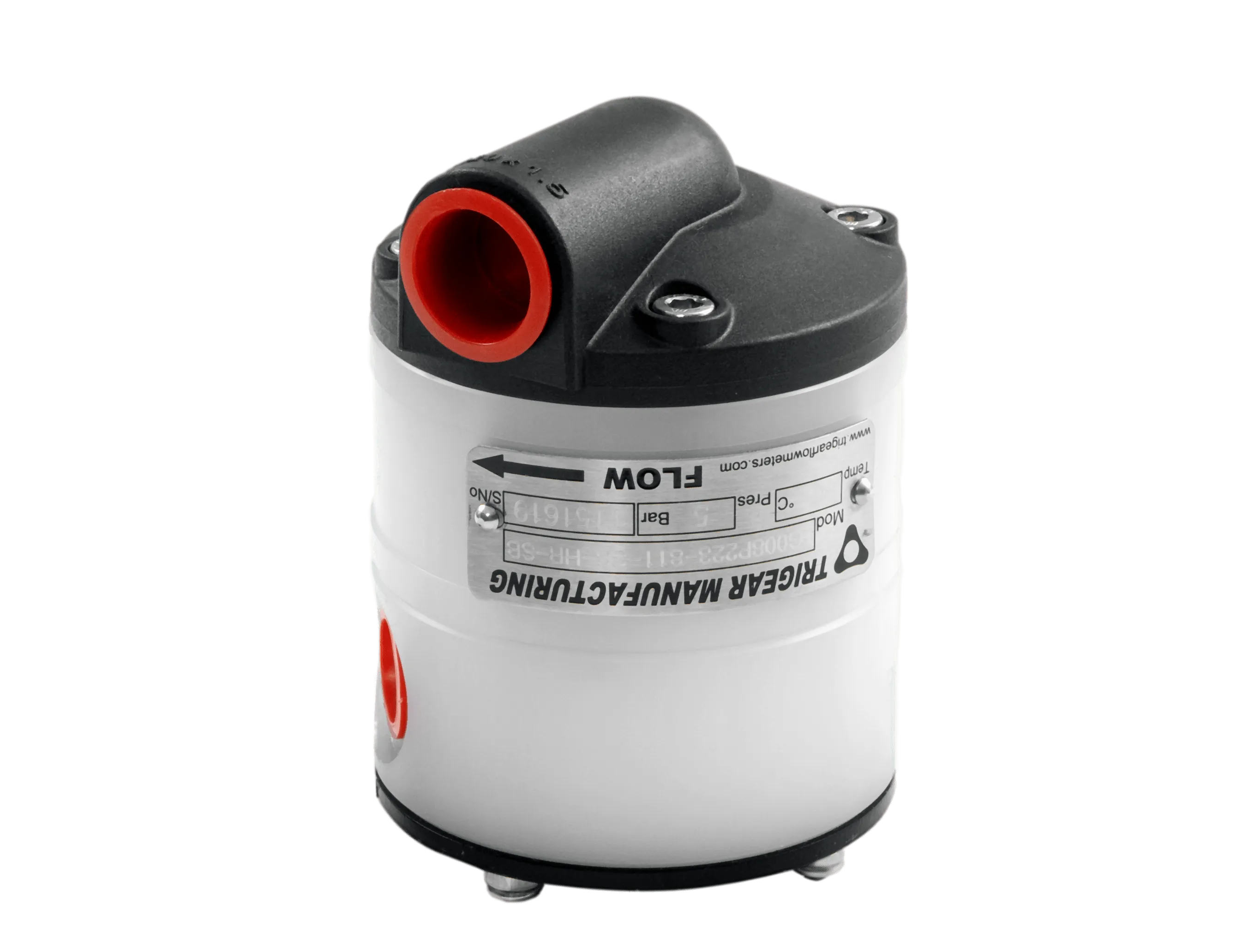 Tri Gear Chemical Flow Meter Manufacturer India – Fluido Sense