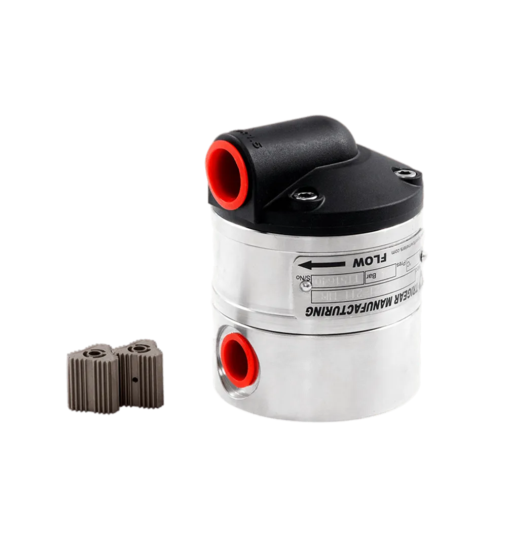Tri Gear Flow Meter Manufacturer India – Fluido Sense