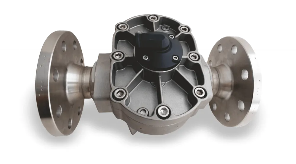 Tri Gear Large Flow Meter Manufacturer India – Fluido Sense